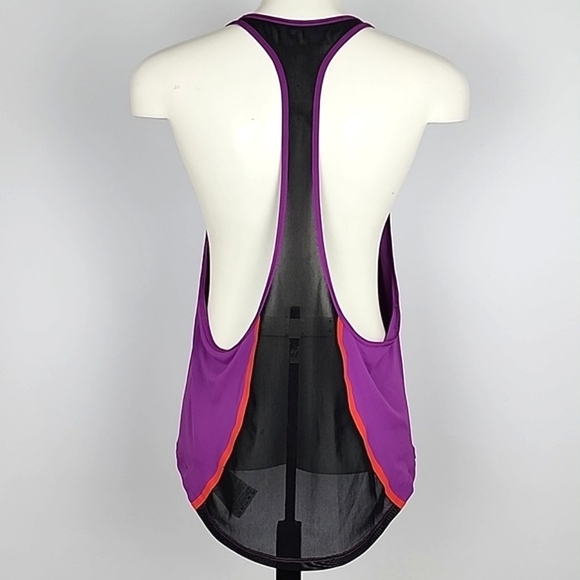 Nike Flow GRX Tank Women's Dri Fit Purple Graphics Lightweight Mesh Size Medium - Picture 6 of 12